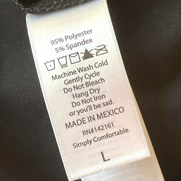 LuLaRoe Sz Large Liv Shirt NOT ABOUT THAT ADULT LIFE Black Orange New with Tags - Picture 10 of 11